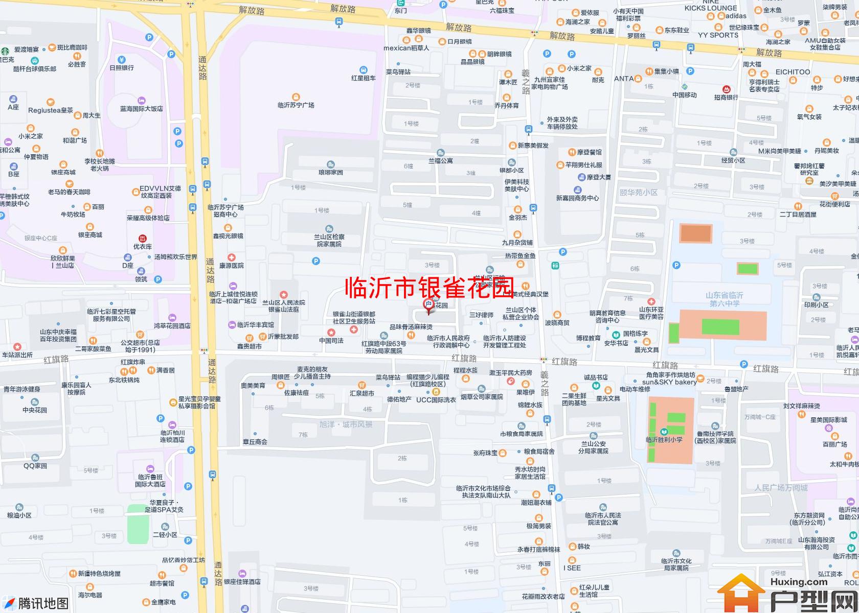 银雀花园小区 - 户型网