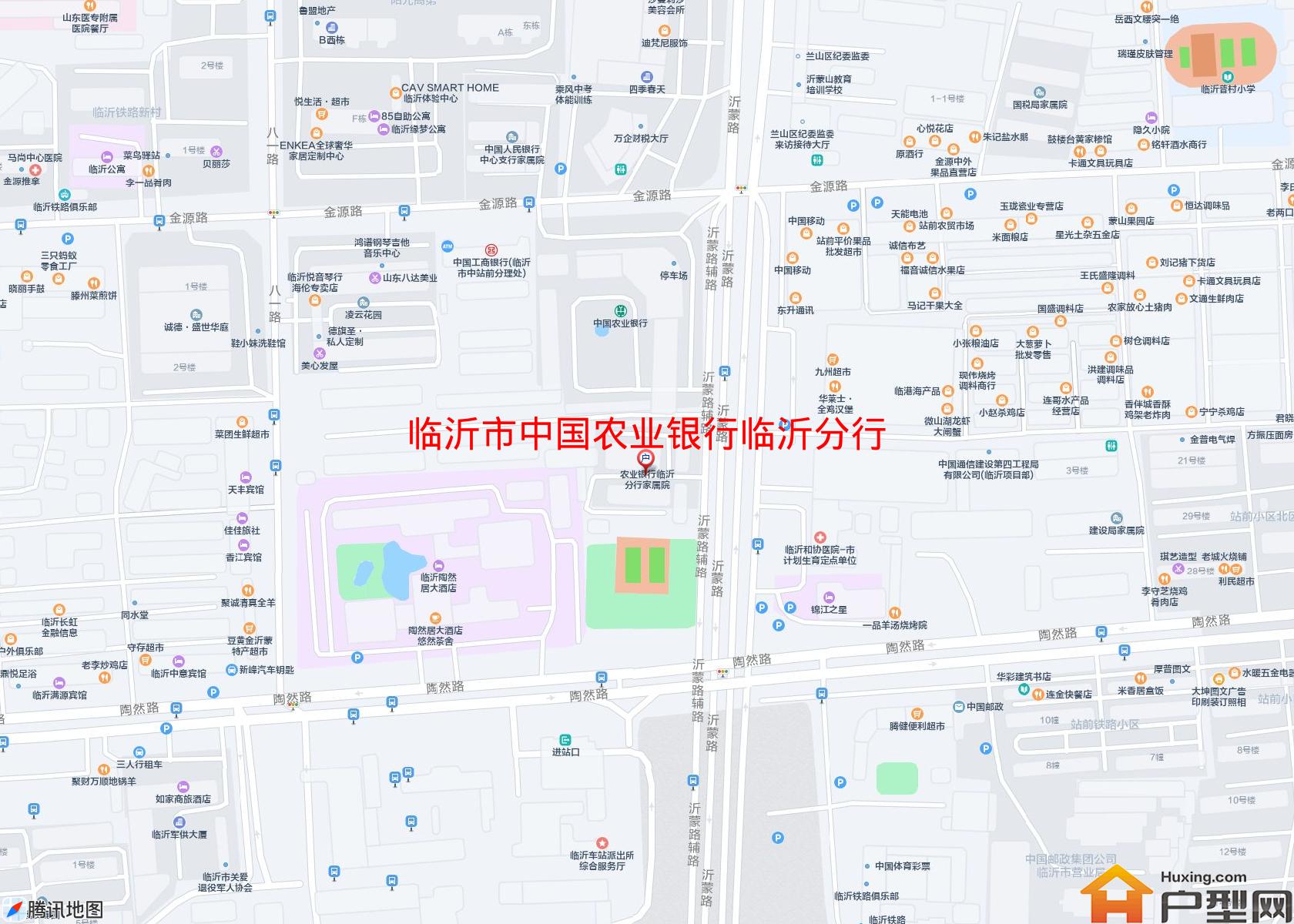 中国农业银行临沂分行家属院小区 - 户型网
