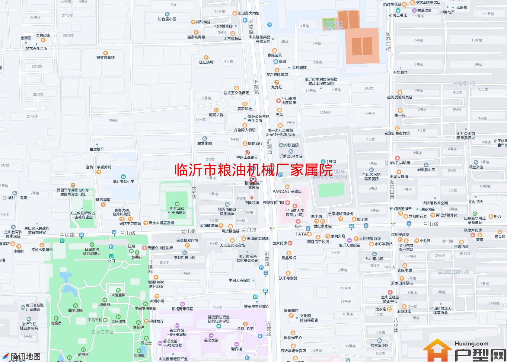粮油机械厂家属院小区 - 户型网