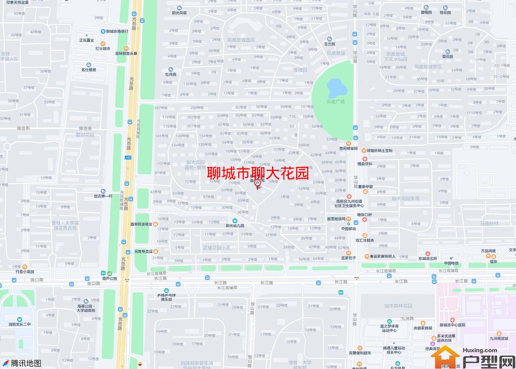 聊大花园小区 - 户型网