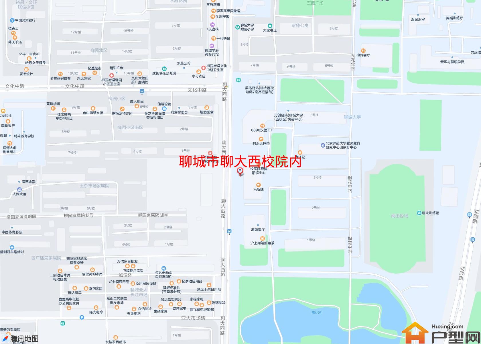 聊大西校院内小区 - 户型网
