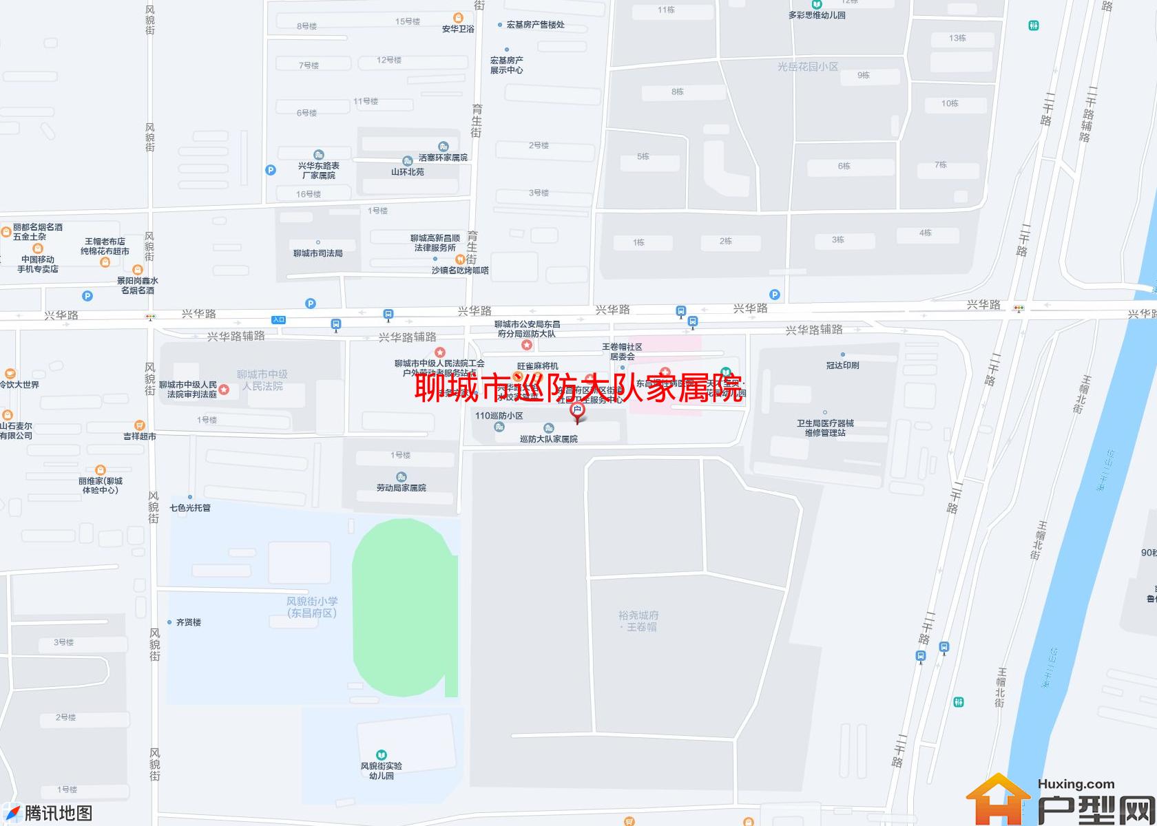 巡防大队家属院小区 - 户型网