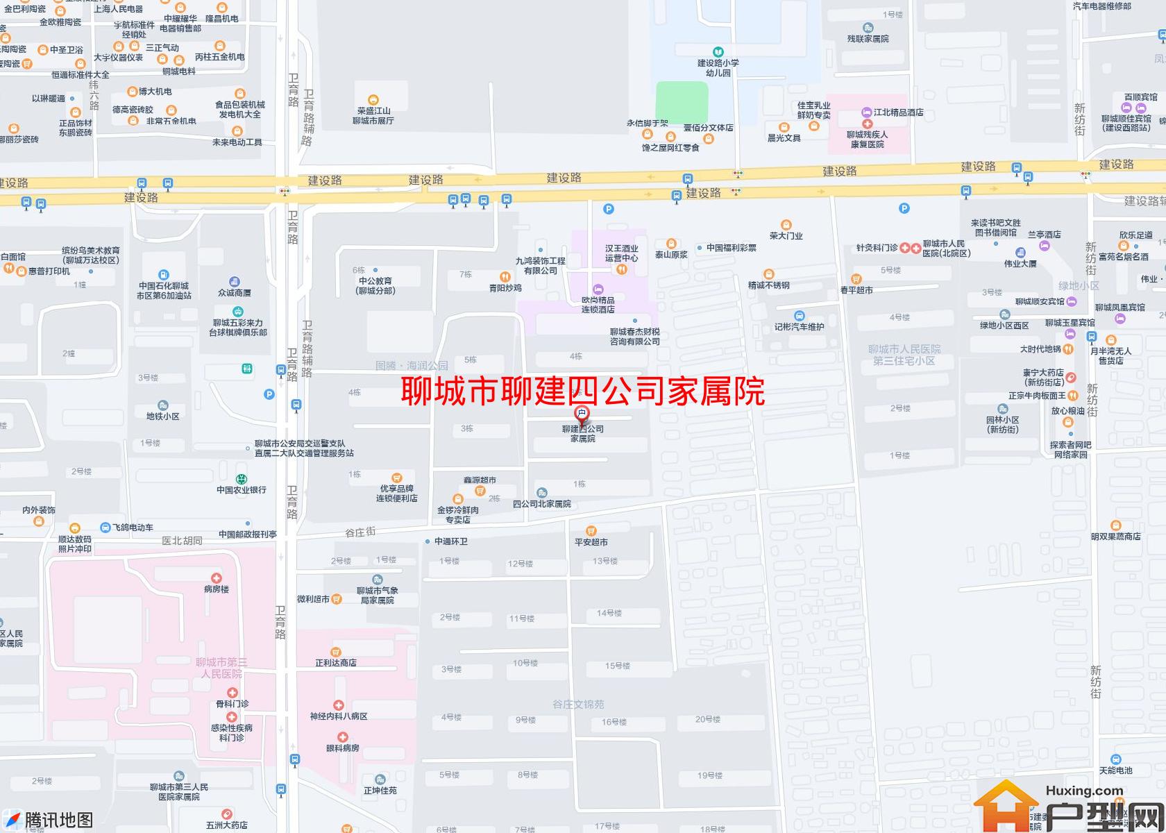 聊建四公司家属院小区 - 户型网