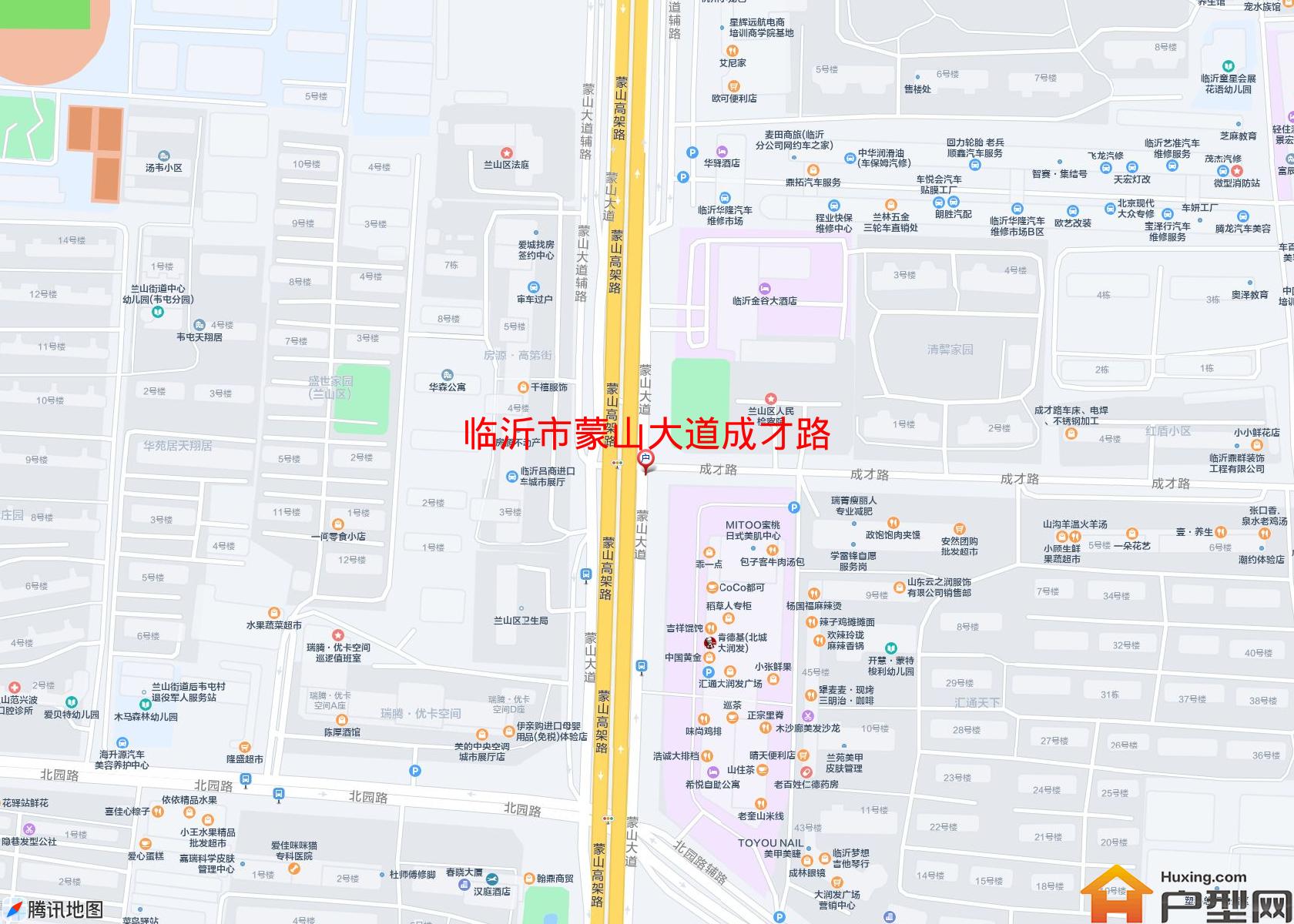 蒙山大道成才路小区 - 户型网