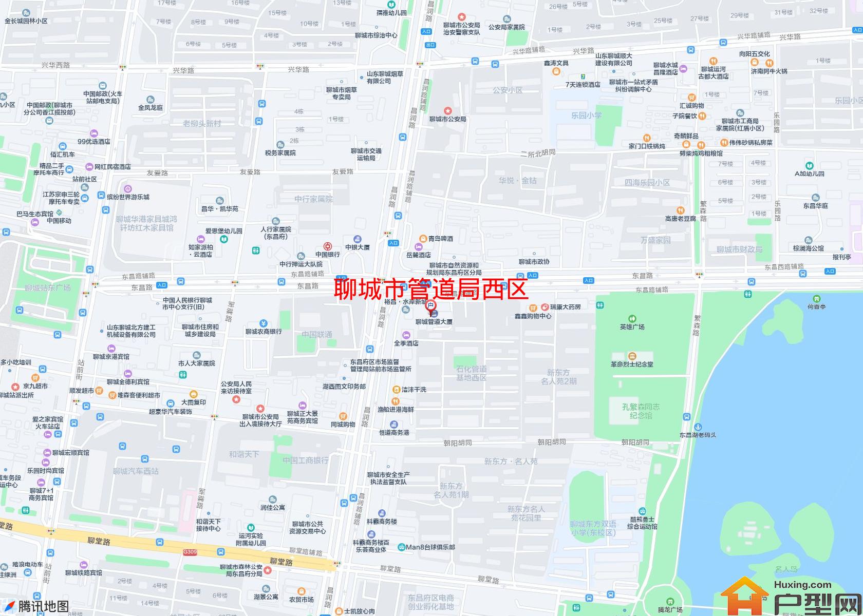 管道局西区小区 - 户型网
