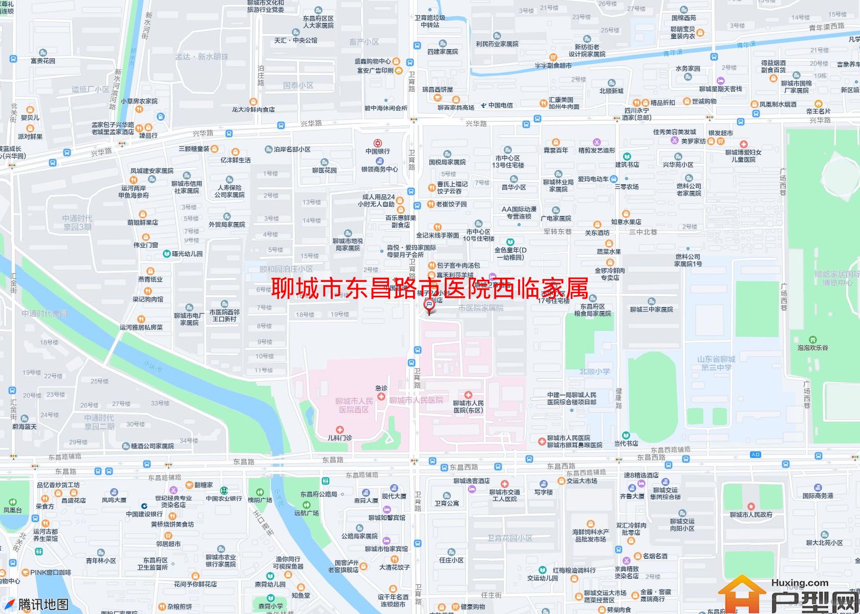东昌路市医院西临家属小区 - 户型网
