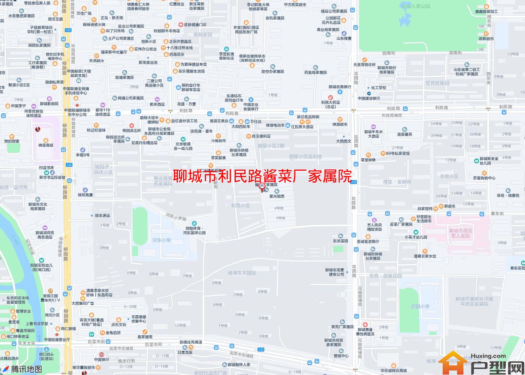 利民路酱菜厂家属院小区 - 户型网
