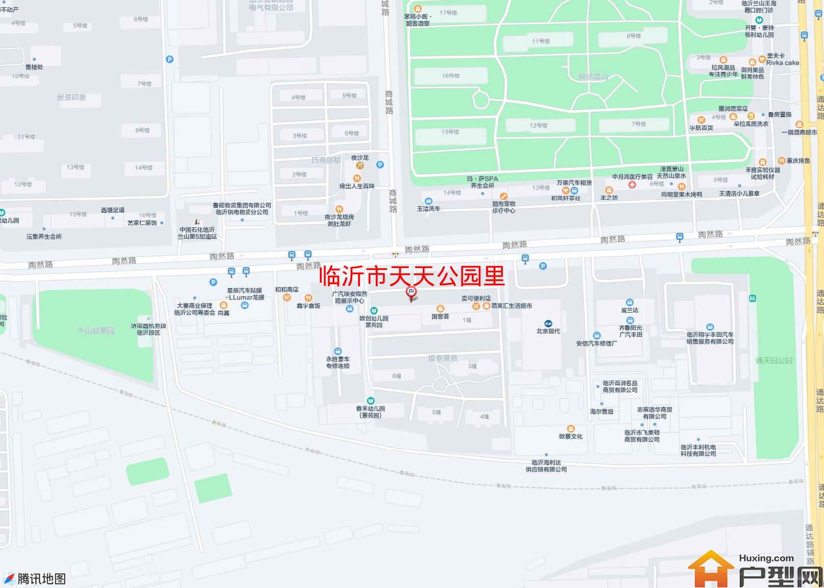 天天公园里小区 - 户型网