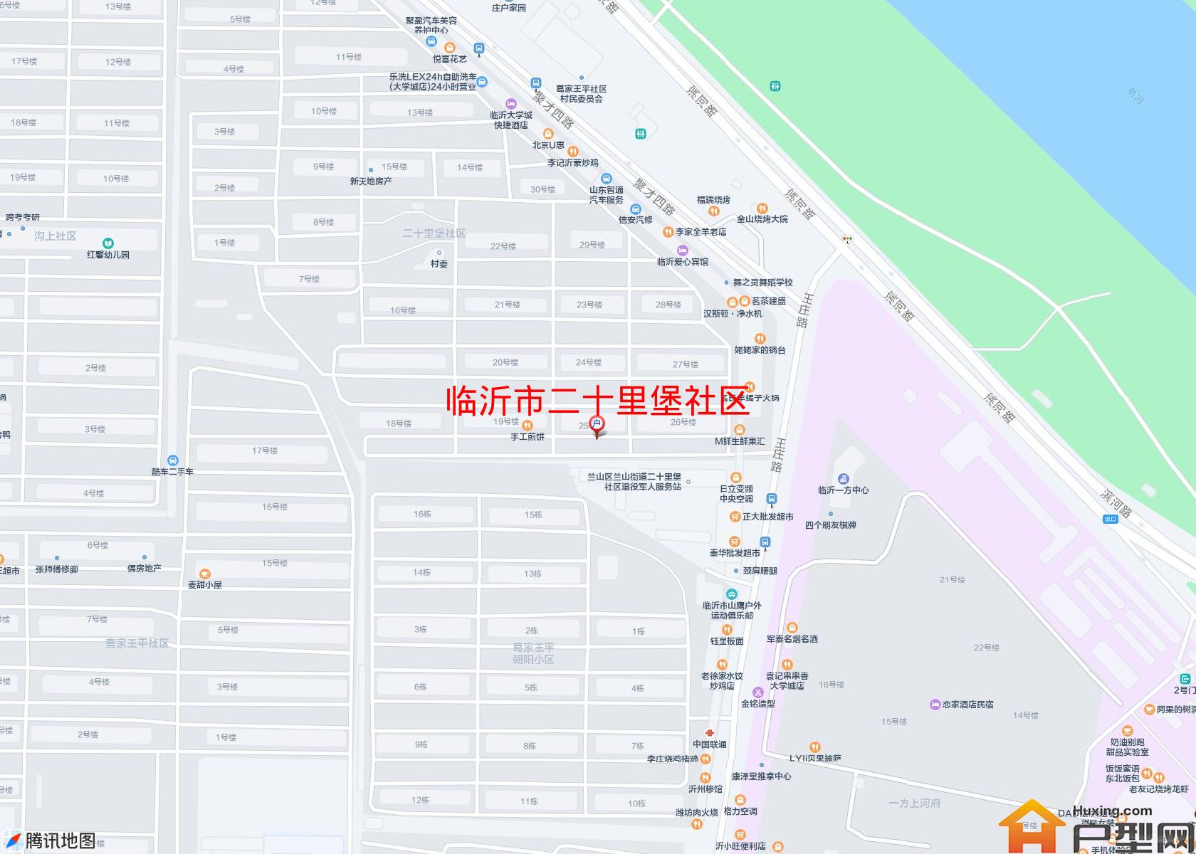 二十里堡社区小区 - 户型网