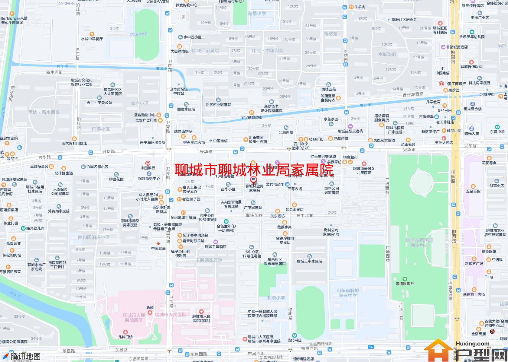 聊城林业局家属院小区 - 户型网