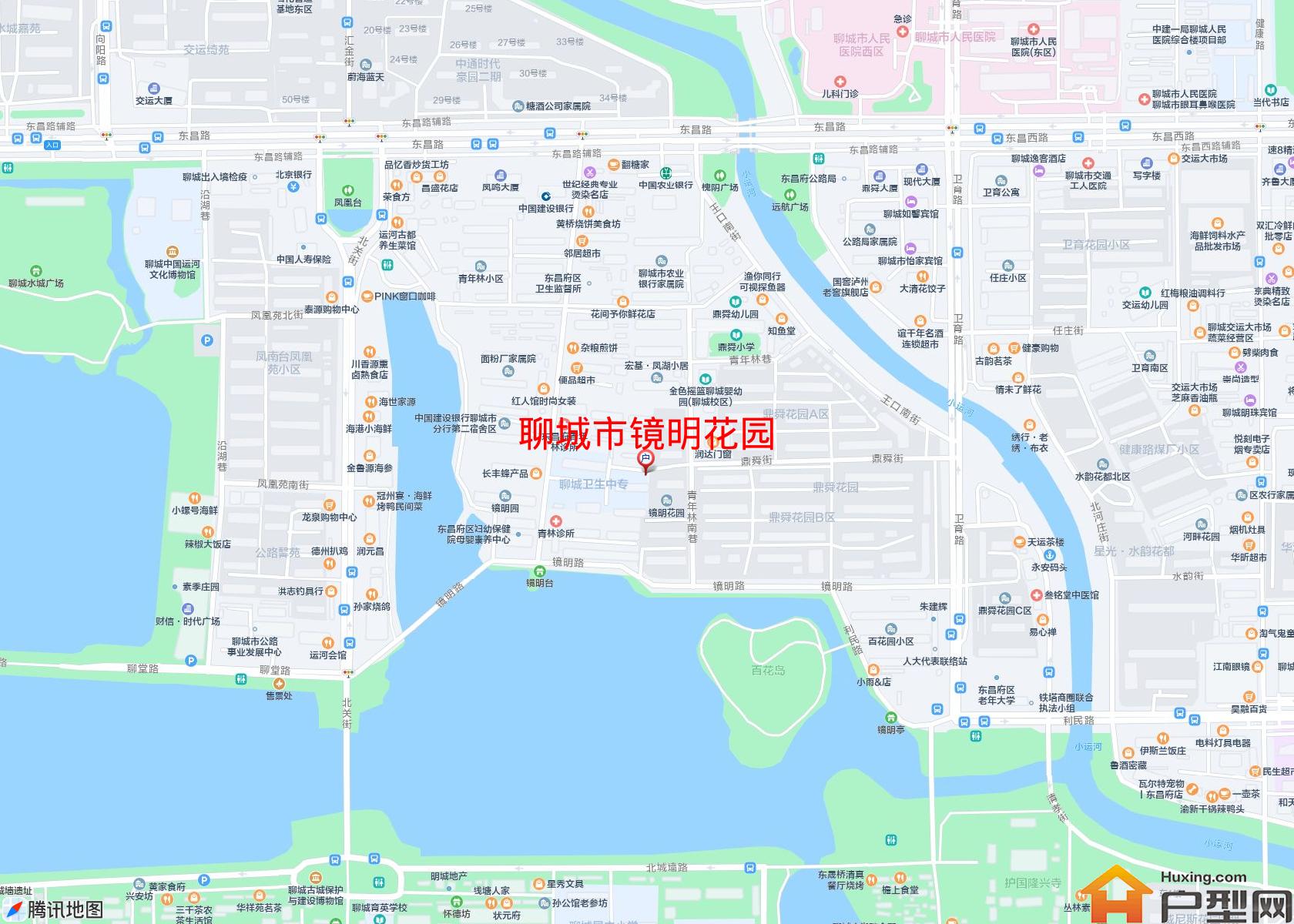 镜明花园小区 - 户型网