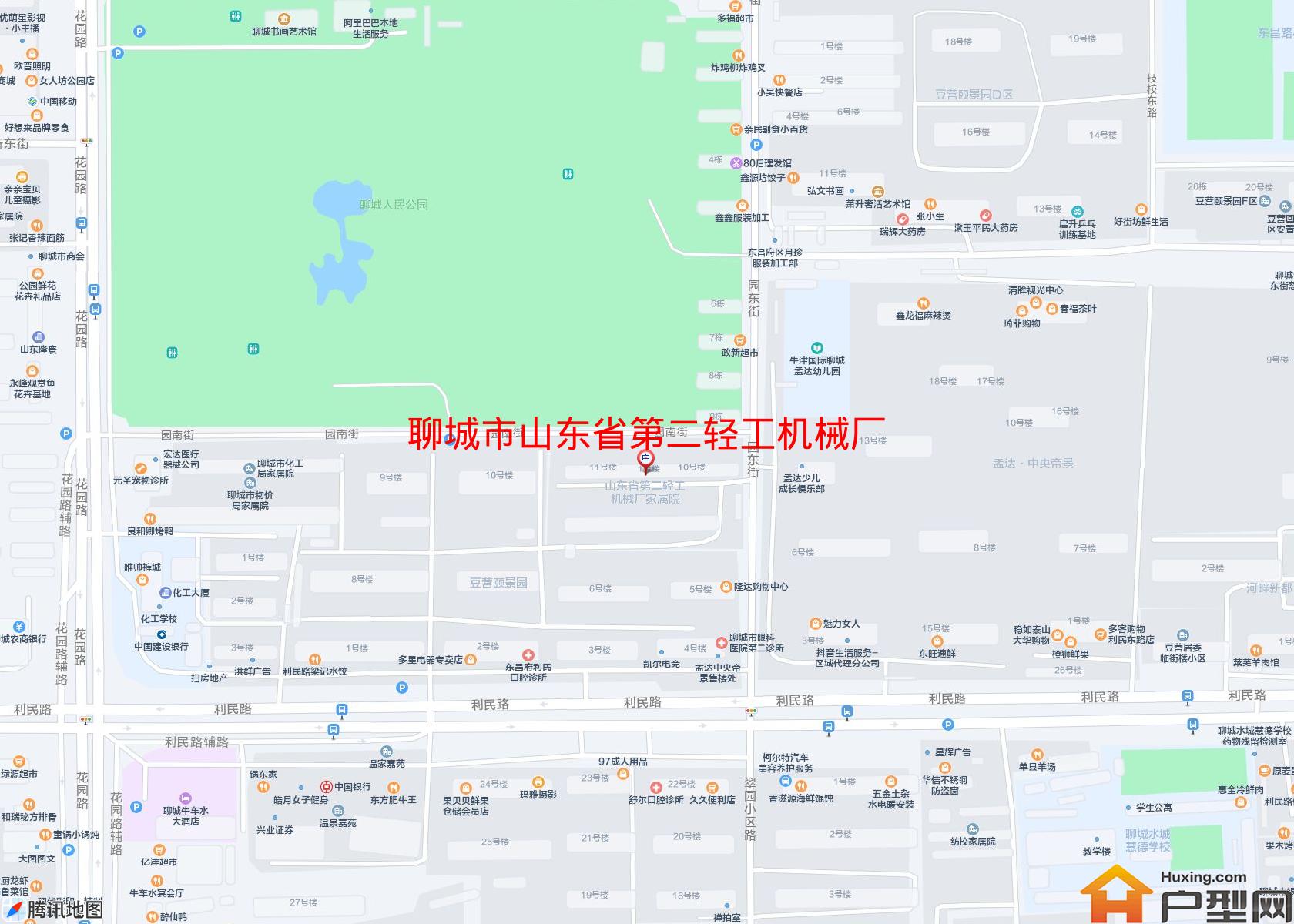 山东省第二轻工机械厂家属院小区 - 户型网