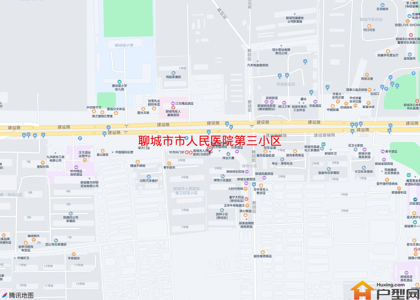 市人民医院第三小区小区 - 户型网