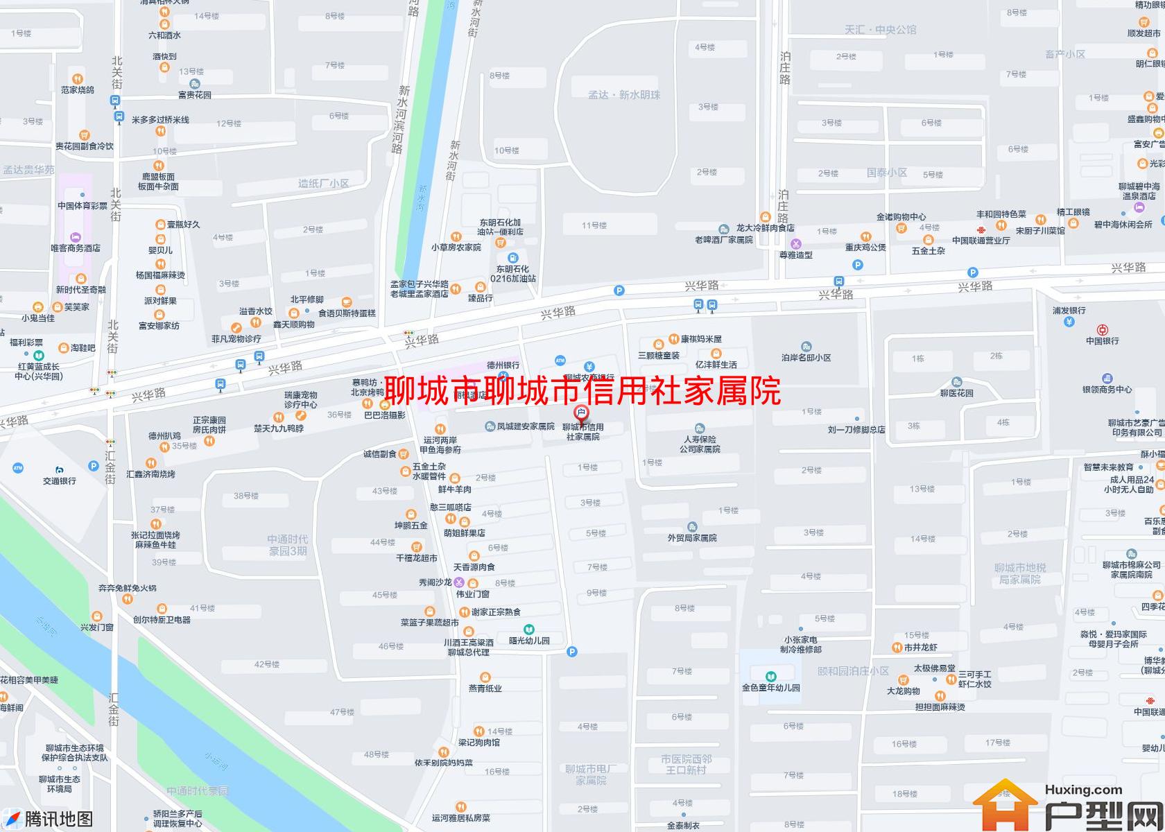 聊城市信用社家属院小区 - 户型网