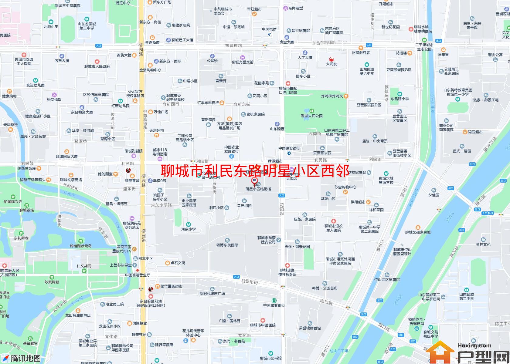 利民东路明星小区西邻小区 - 户型网