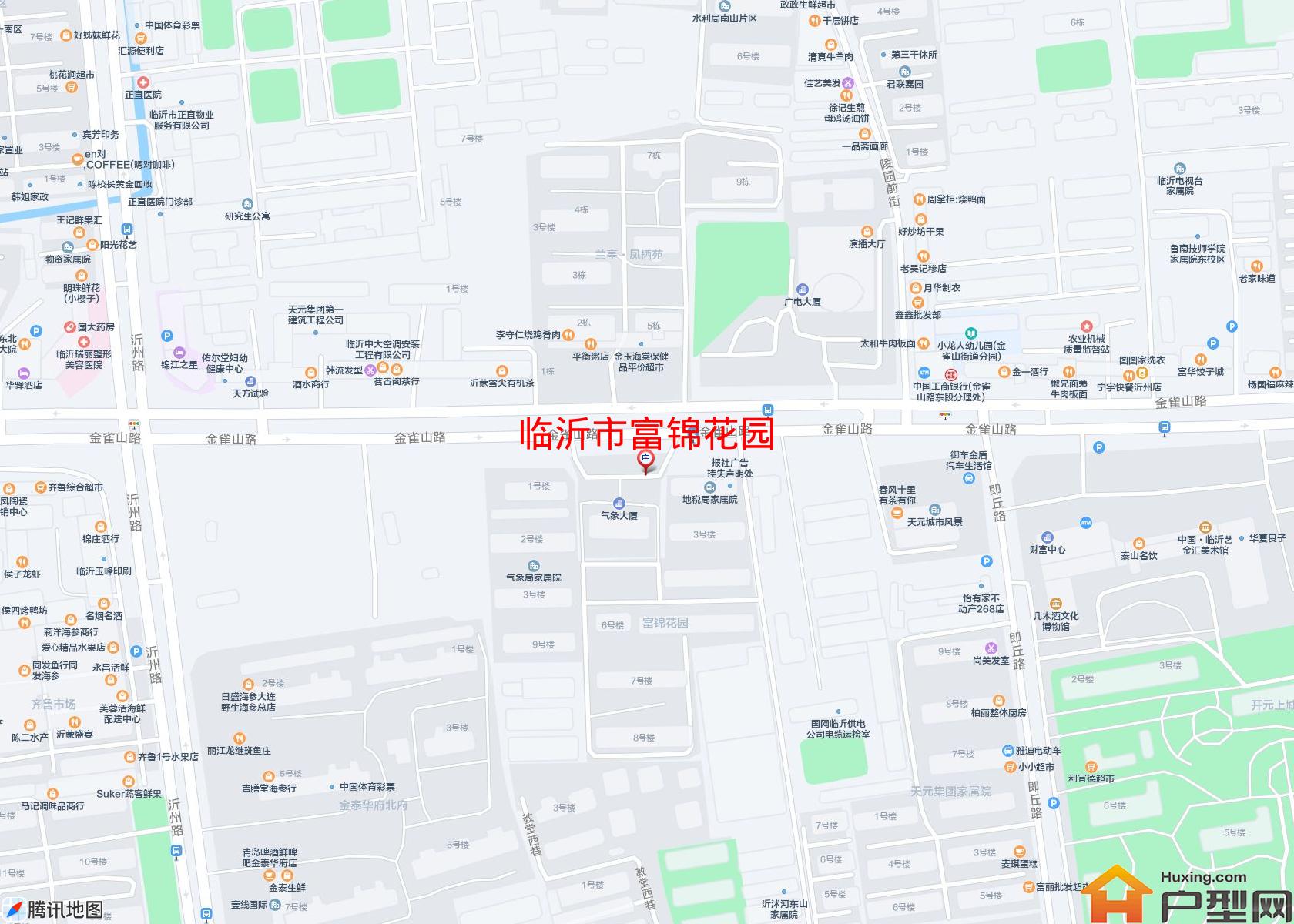 富锦花园小区 - 户型网