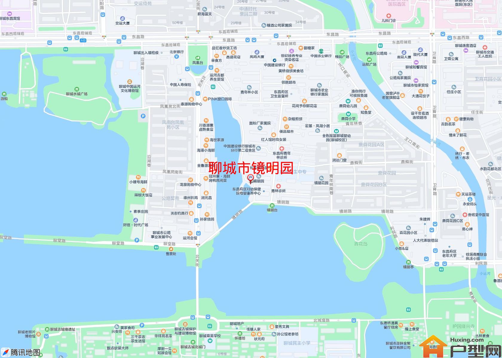 镜明园小区 - 户型网
