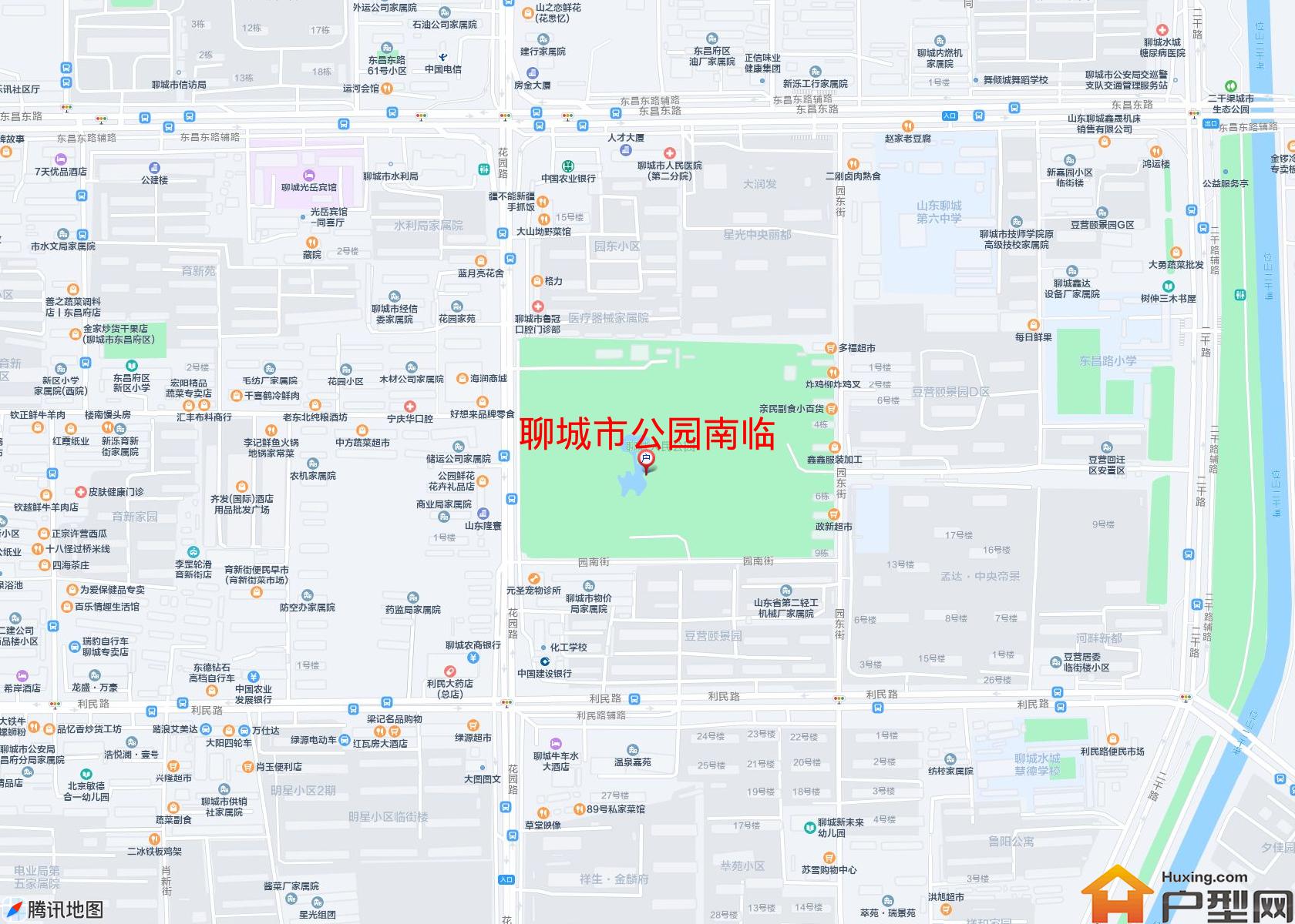 公园南临小区 - 户型网