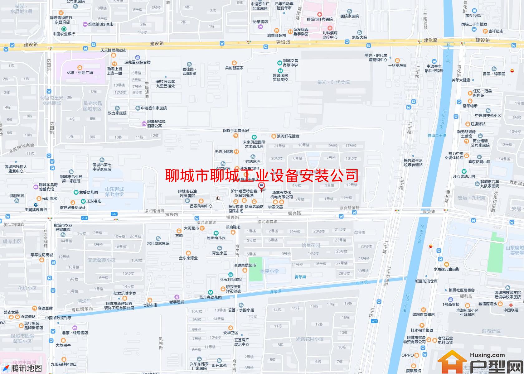 聊城工业设备安装公司第二家属院小区 - 户型网