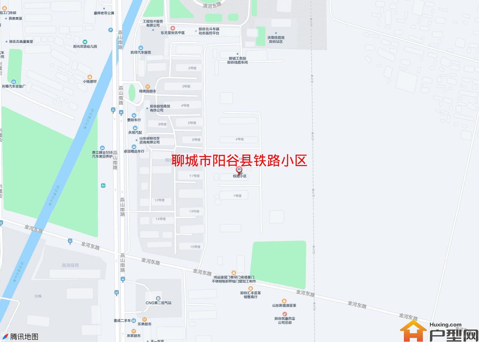 阳谷县铁路小区小区 - 户型网
