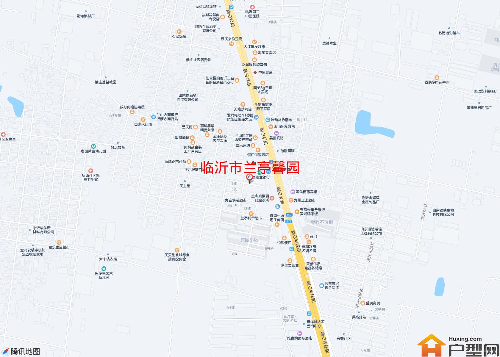 兰亭馨园小区 - 户型网