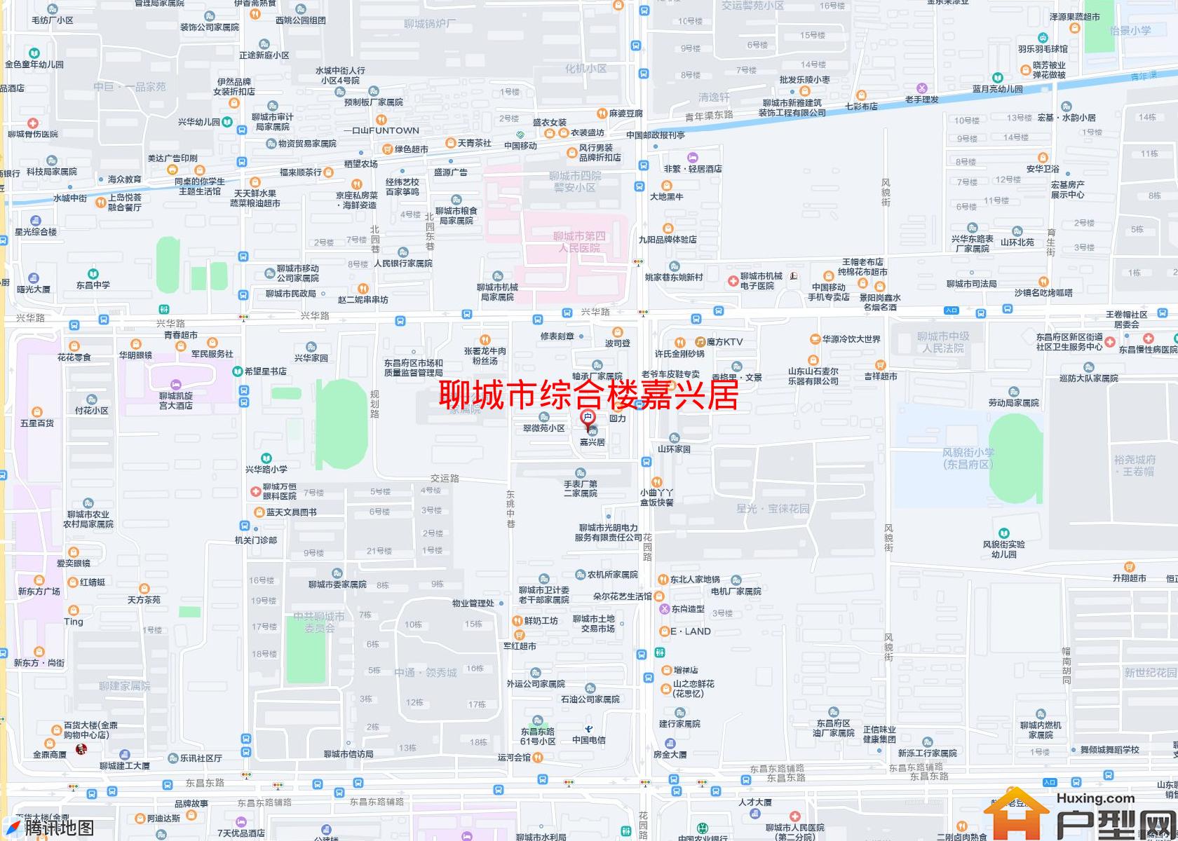 综合楼嘉兴居小区 - 户型网