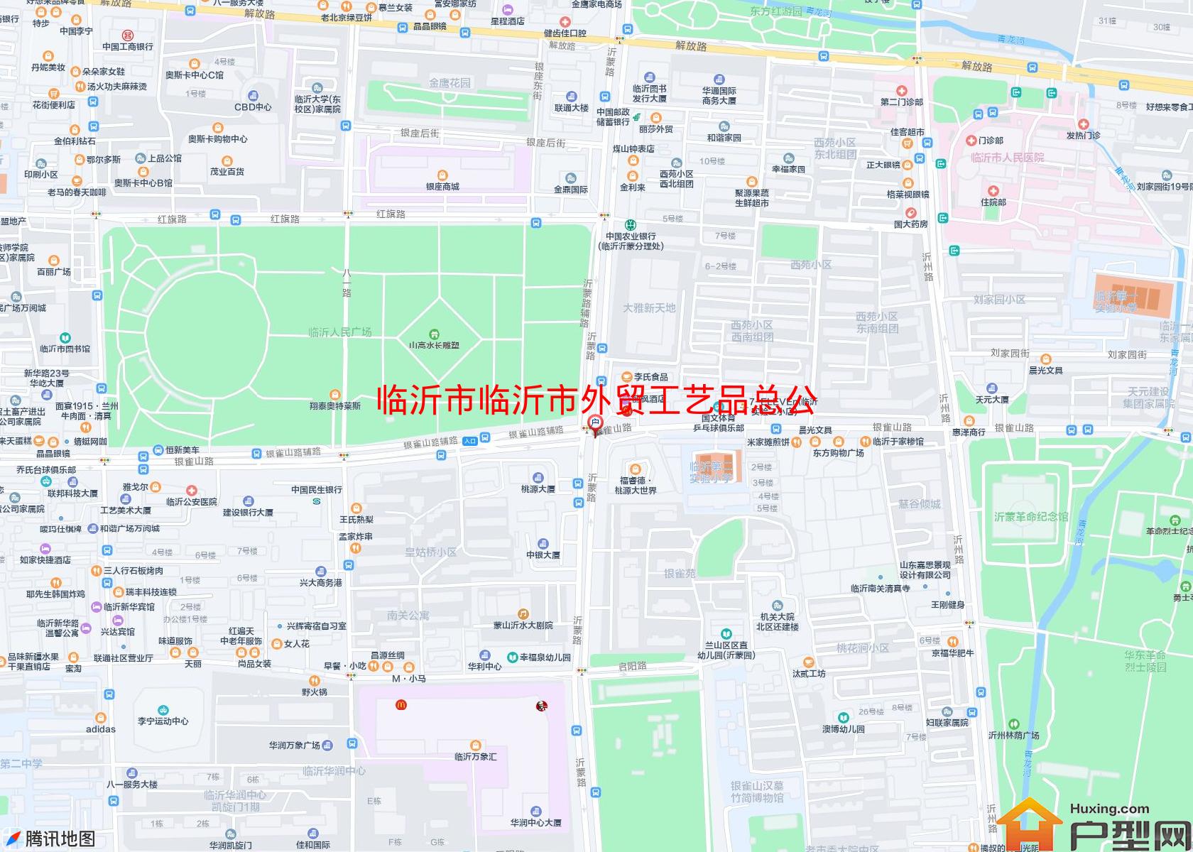 临沂市外贸工艺品总公司家属院小区 - 户型网