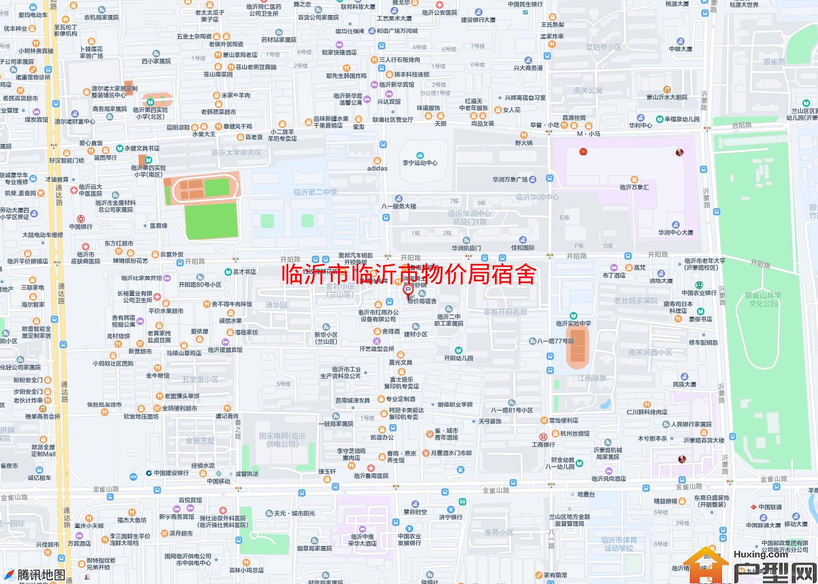 临沂市物价局宿舍小区 - 户型网