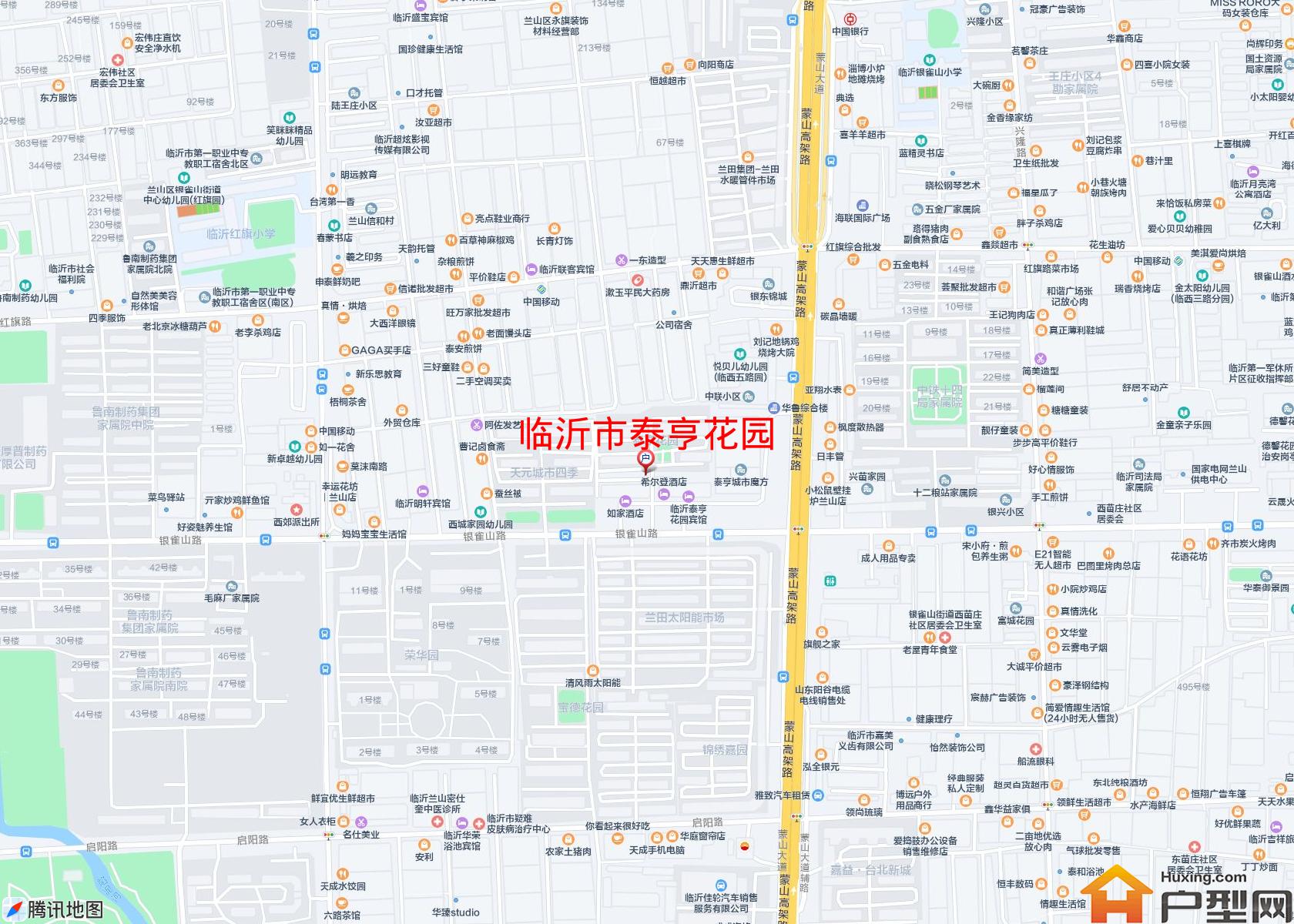 泰亨花园小区 - 户型网