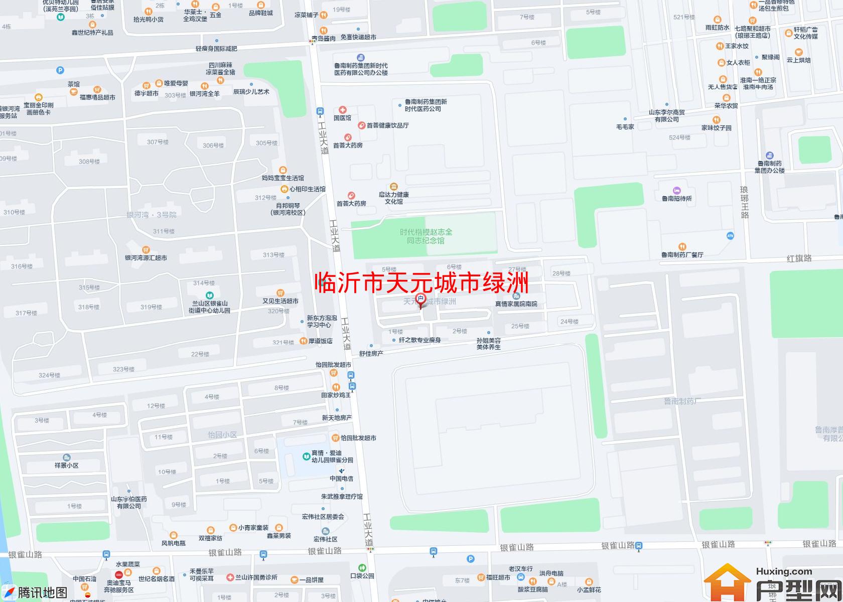 天元城市绿洲小区 - 户型网