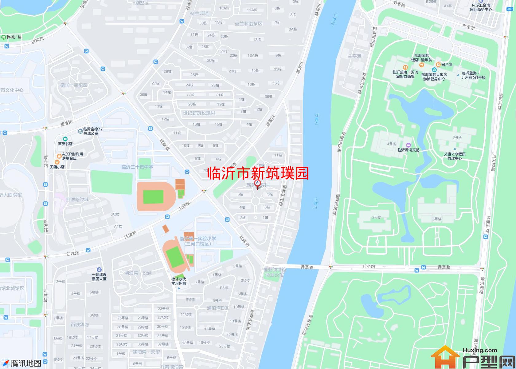 新筑璞园小区 - 户型网
