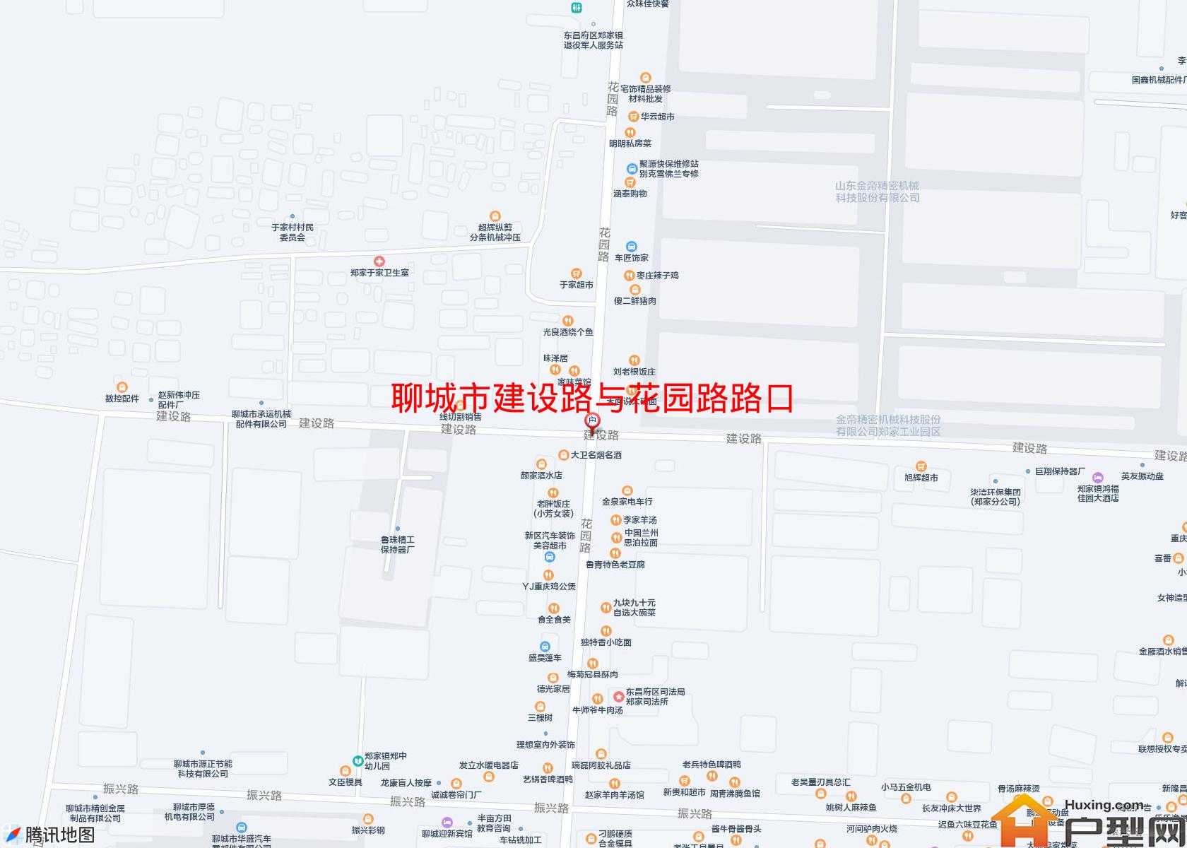 建设路与花园路路口小区 - 户型网