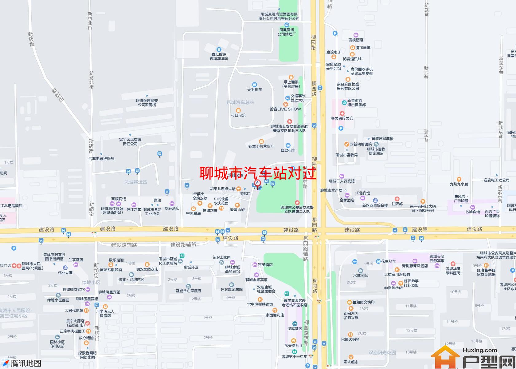 汽车站对过小区 - 户型网