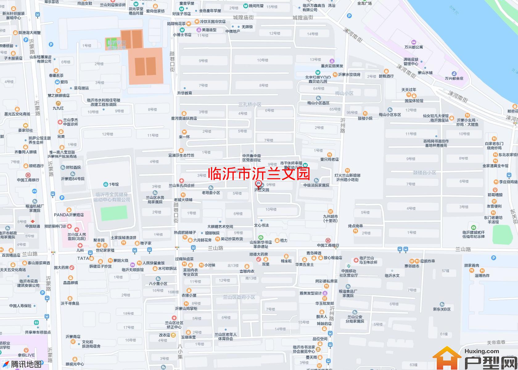 沂兰文园小区 - 户型网