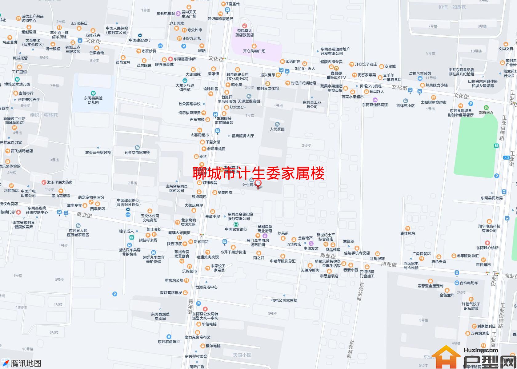 计生委家属楼小区 - 户型网