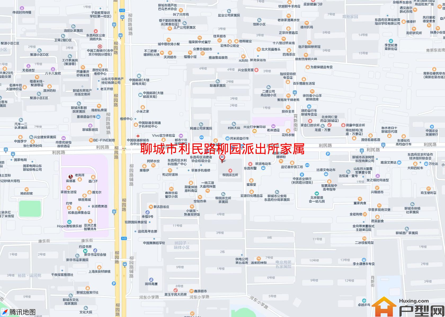 利民路柳园派出所家属小区 - 户型网
