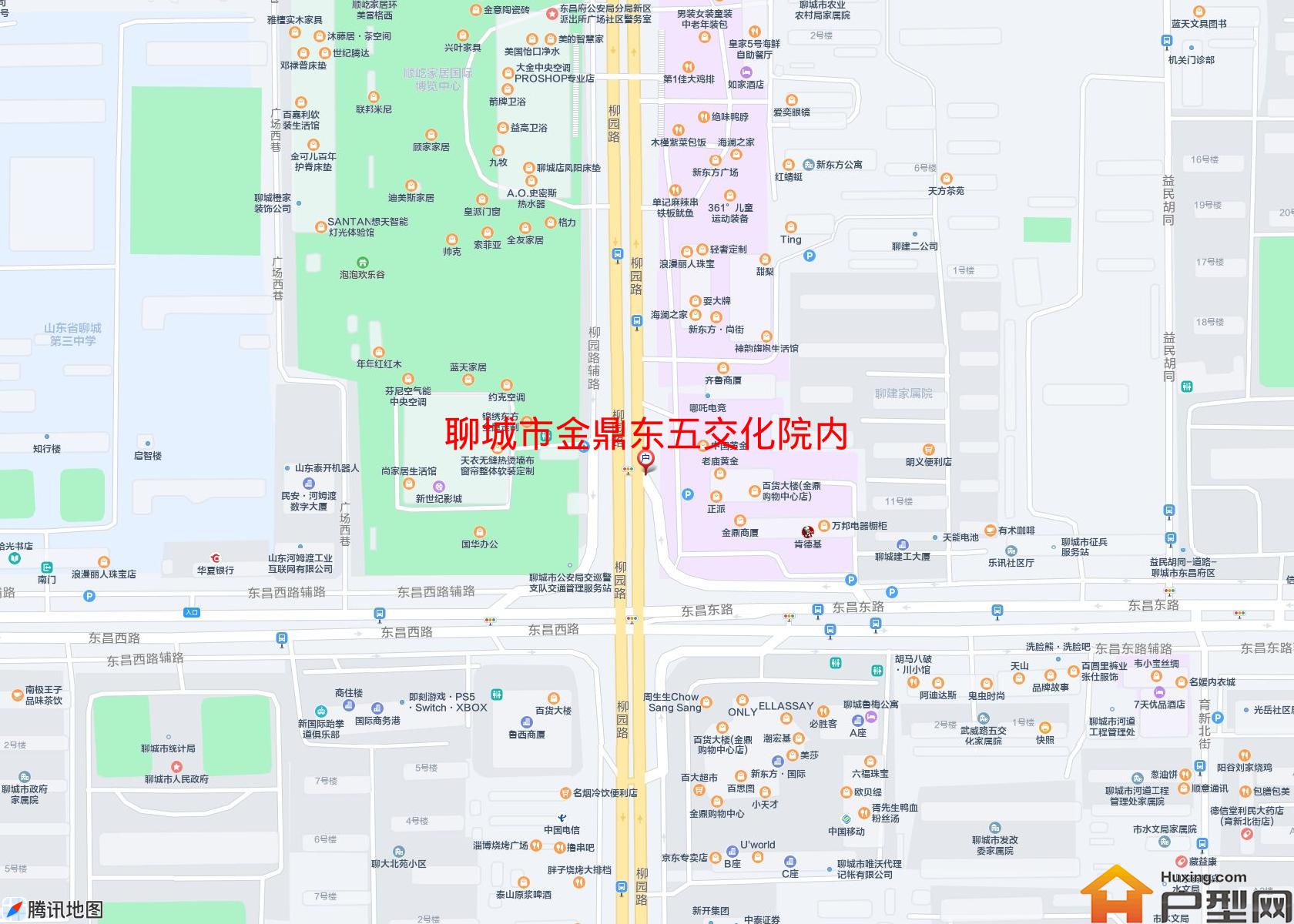 金鼎东五交化院内小区 - 户型网