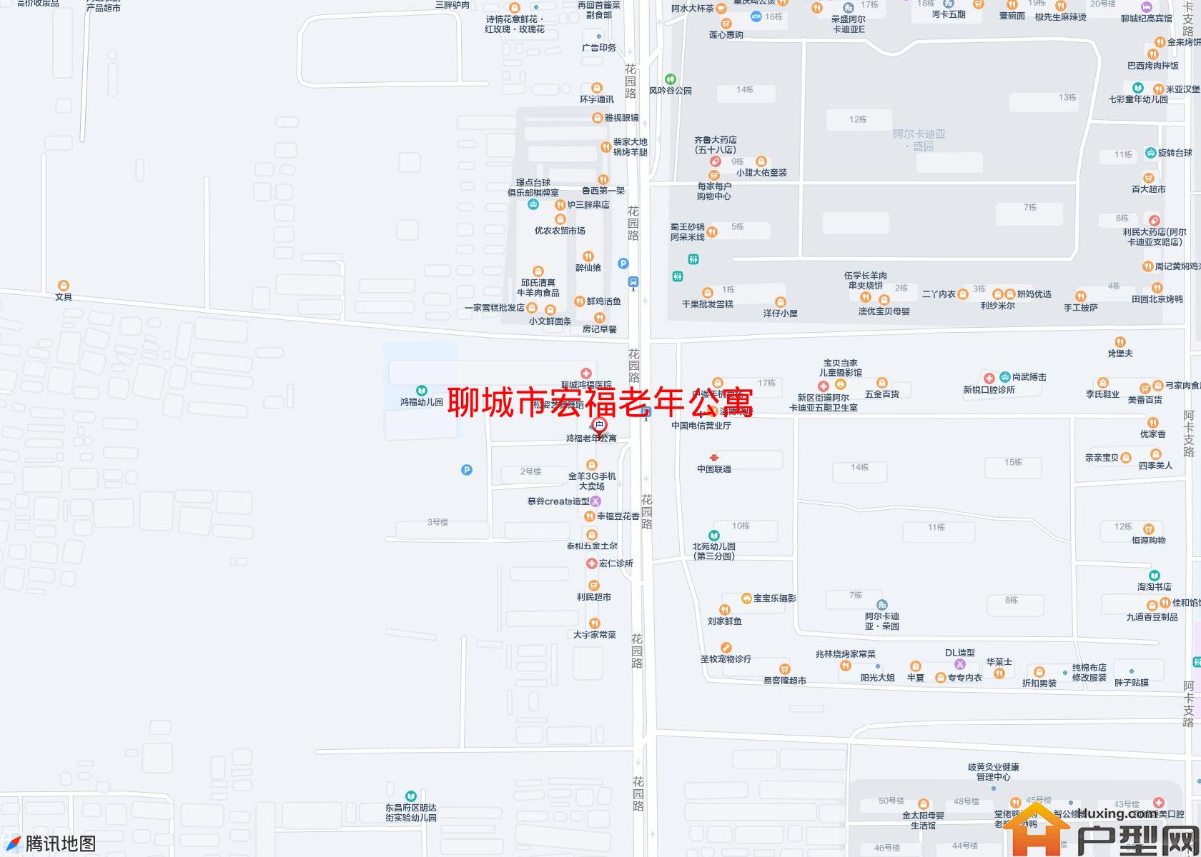 宏福老年公寓小区 - 户型网