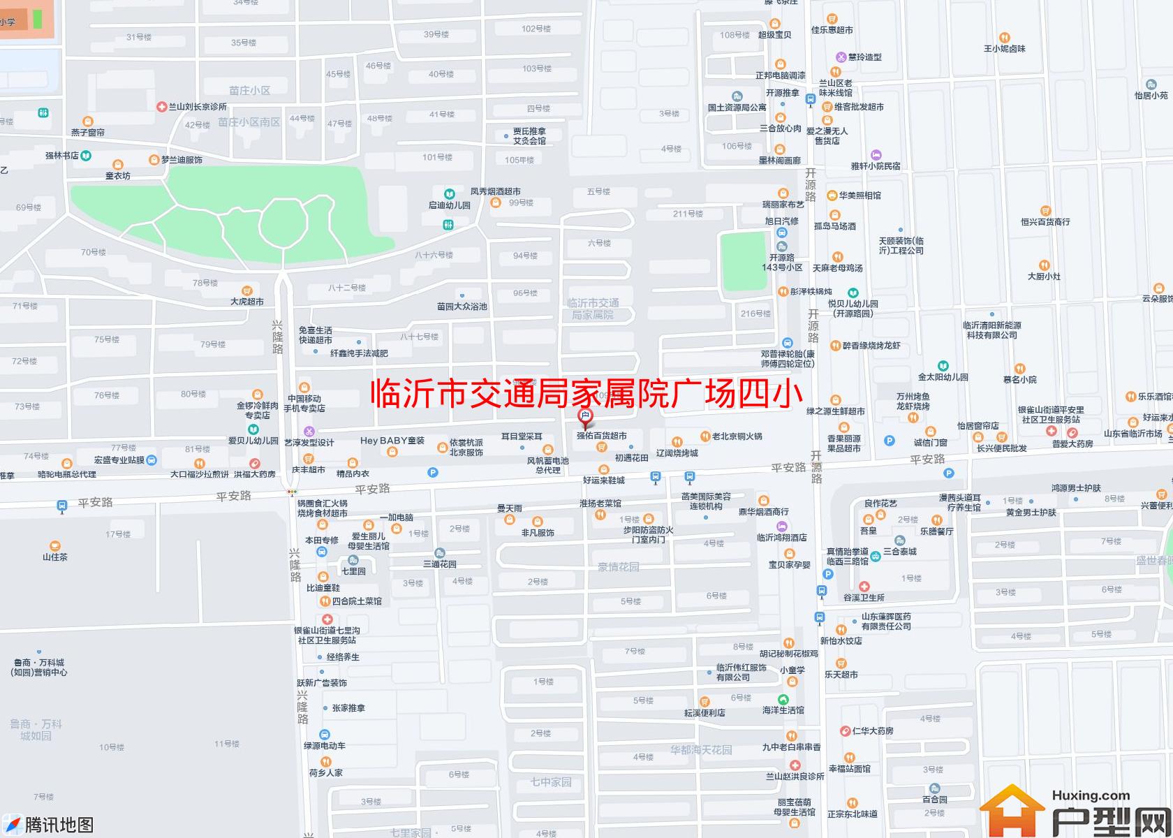 交通局家属院广场四小小区 - 户型网