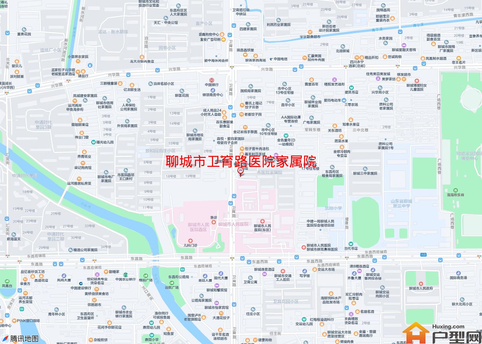 卫育路医院家属院小区 - 户型网