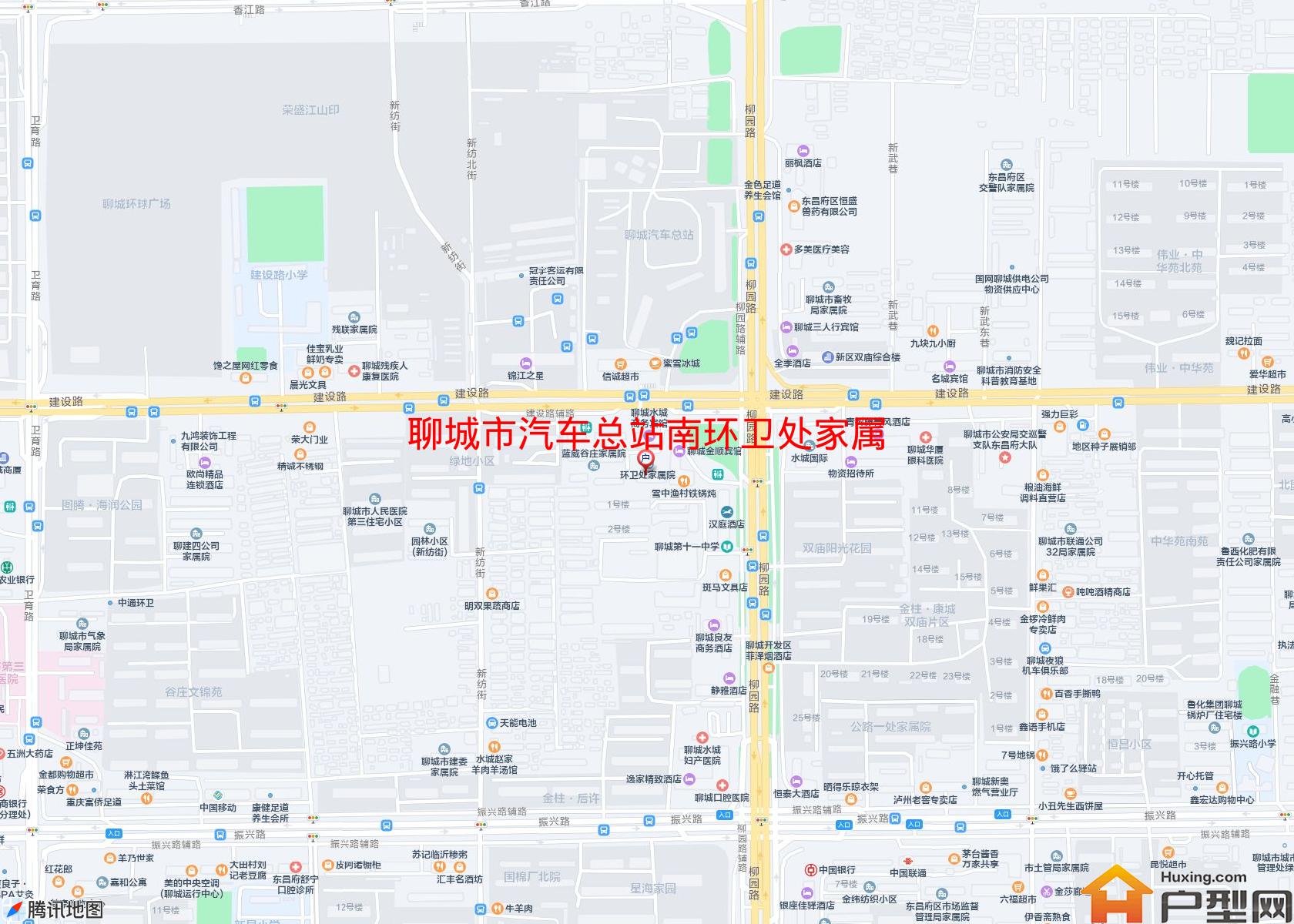汽车总站南环卫处家属小区 - 户型网