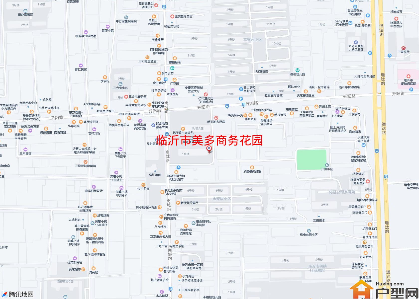 美多商务花园小区 - 户型网
