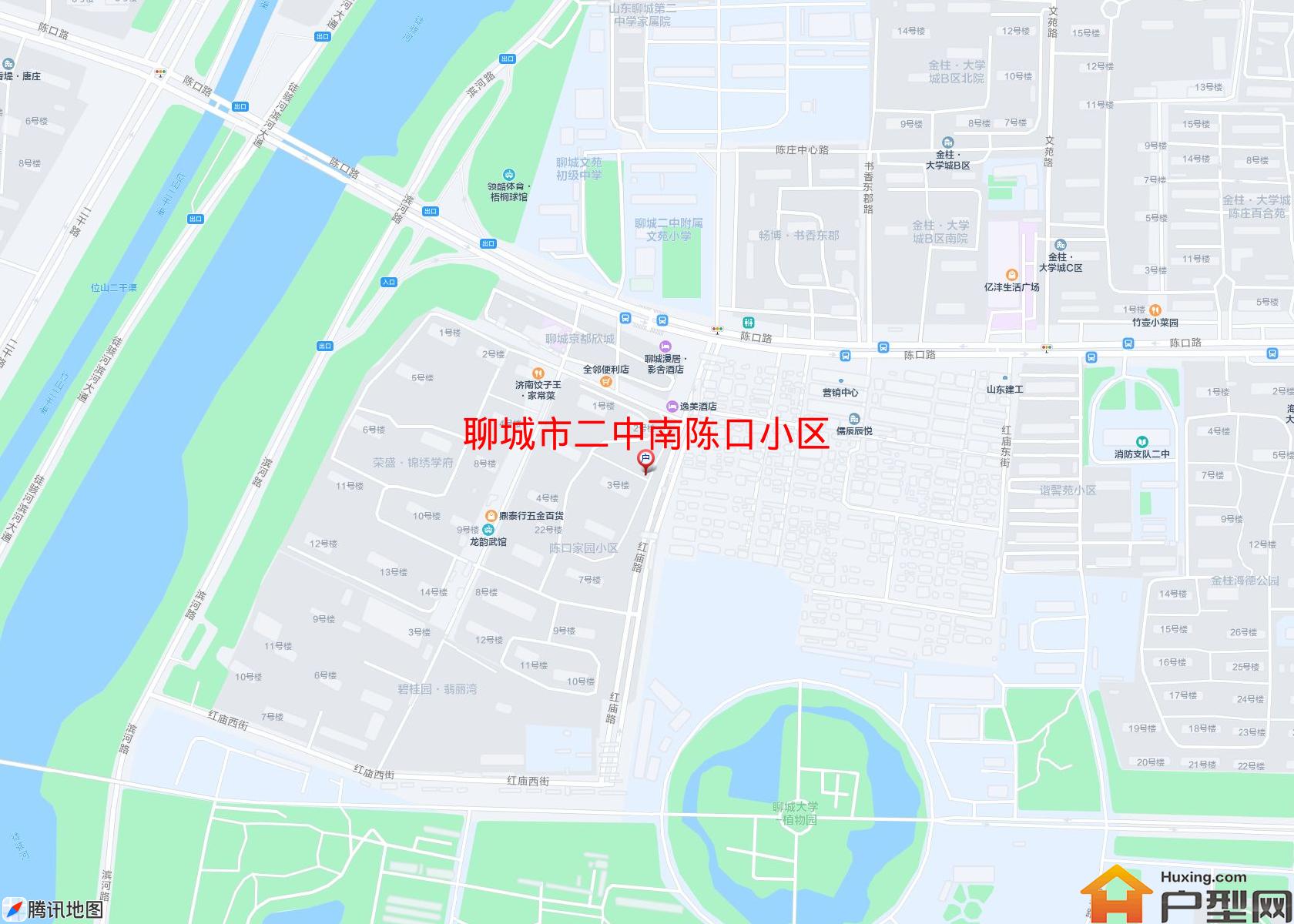 二中南陈口小区小区 - 户型网