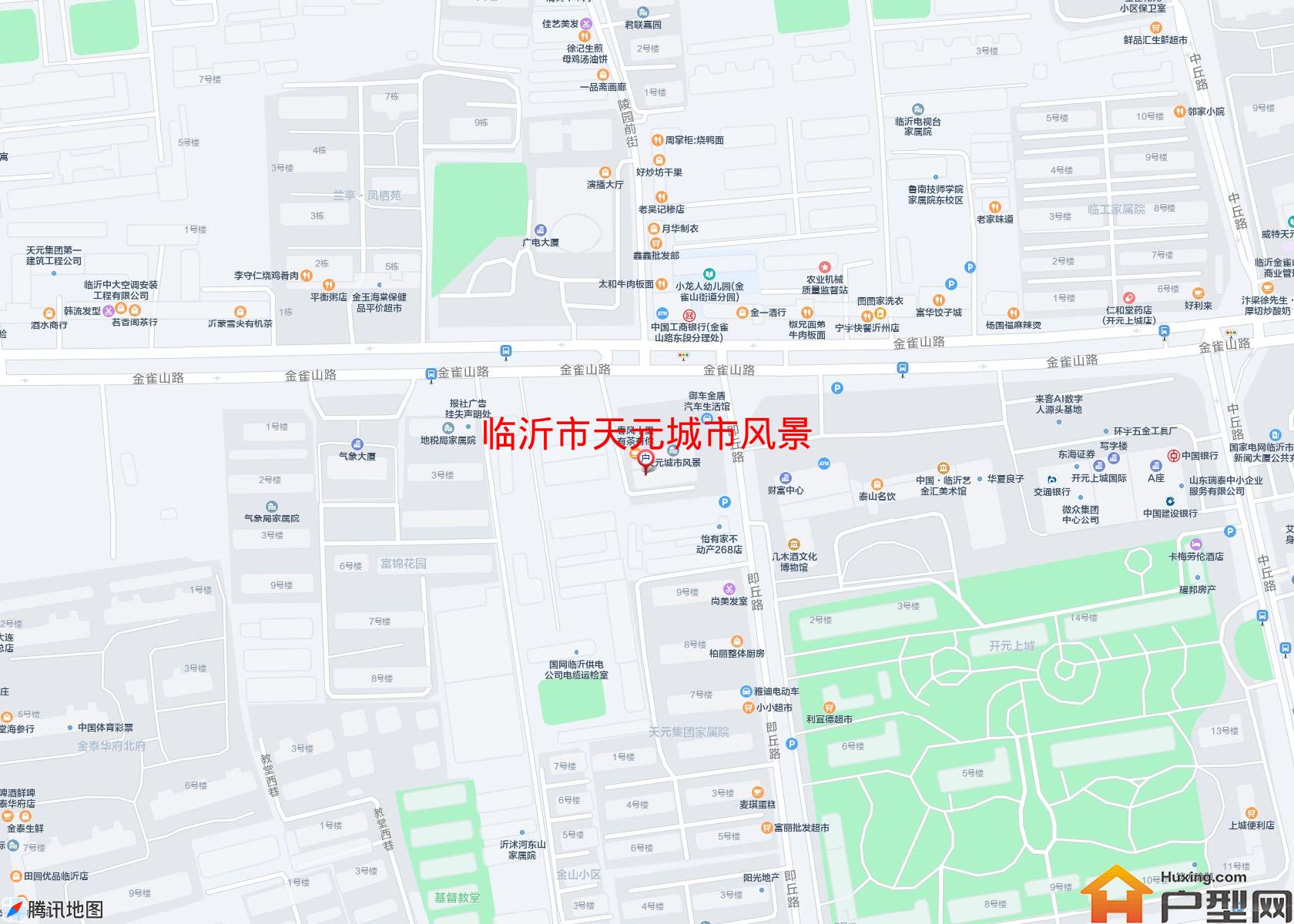 天元城市风景小区 - 户型网