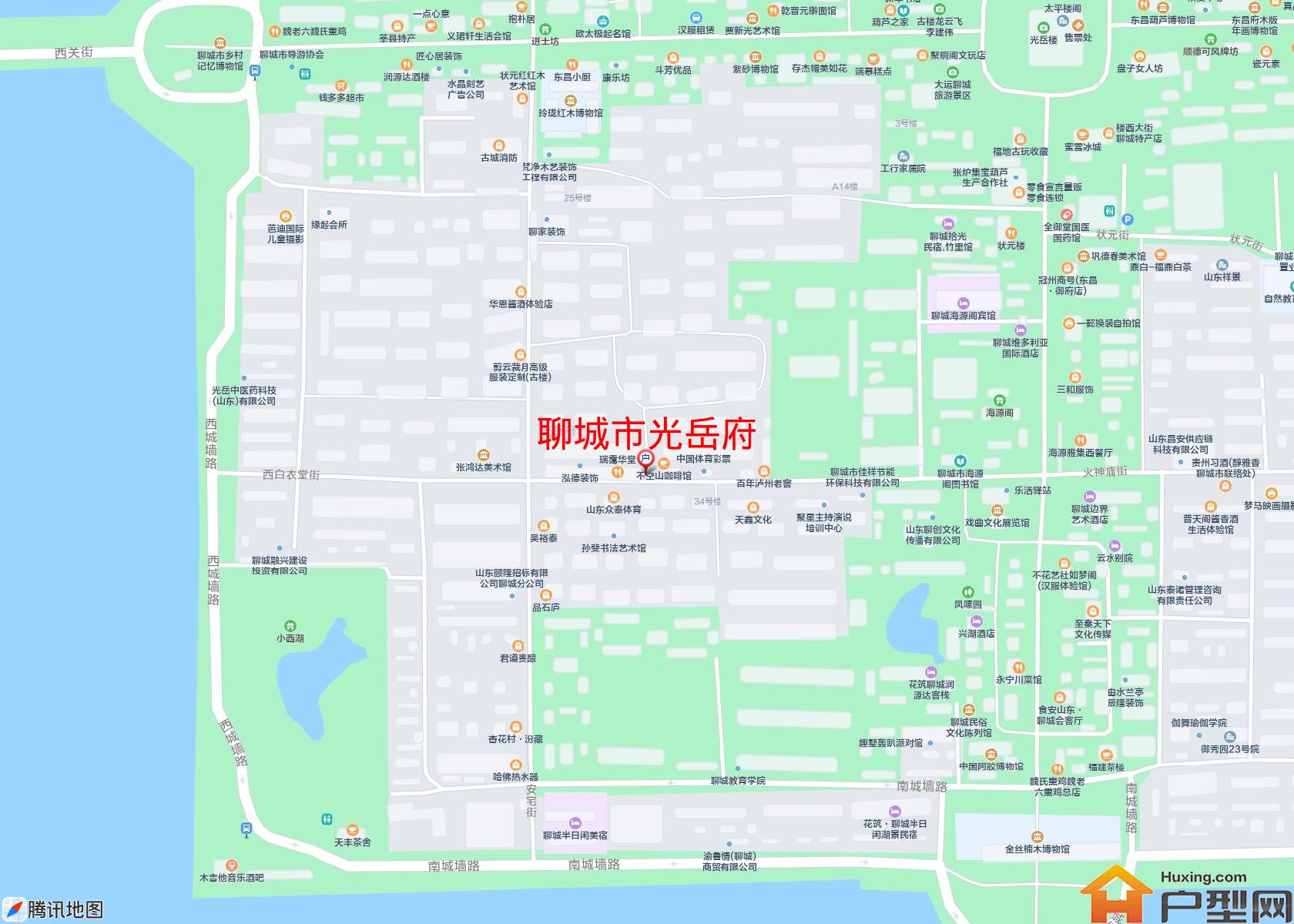 光岳府小区 - 户型网