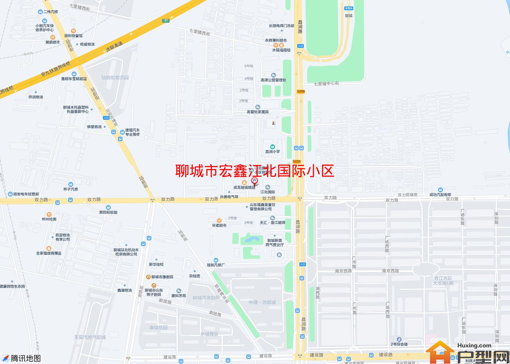 宏鑫江北国际小区小区 - 户型网