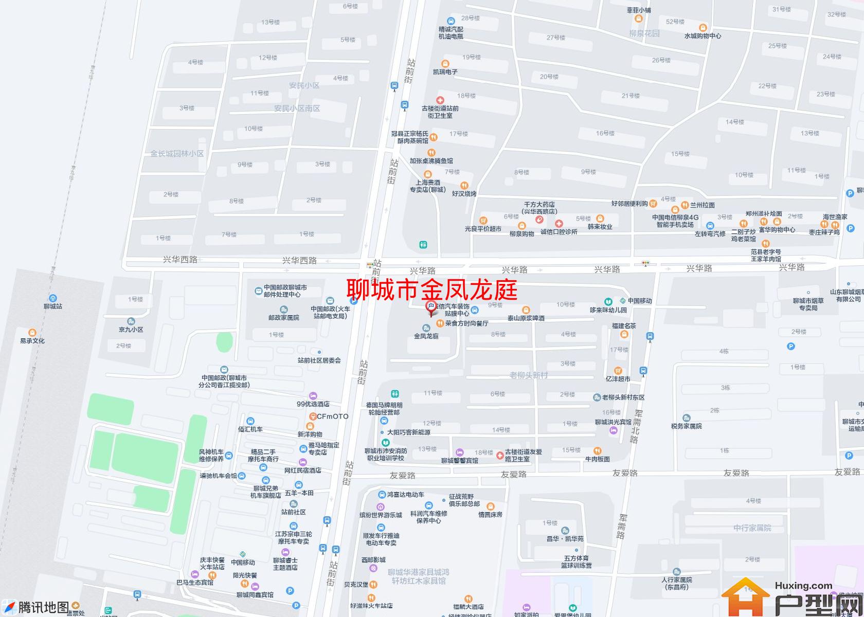 金凤龙庭小区 - 户型网