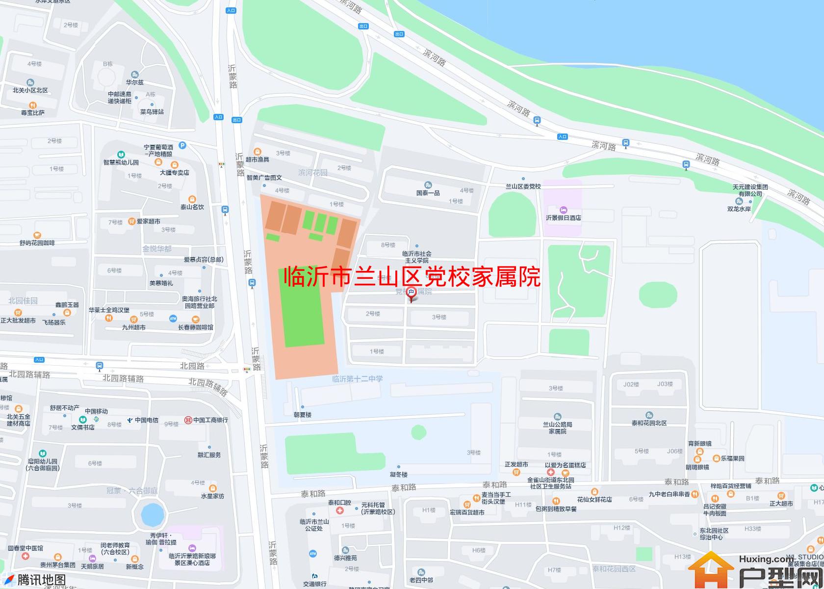 兰山区党校家属院小区 - 户型网