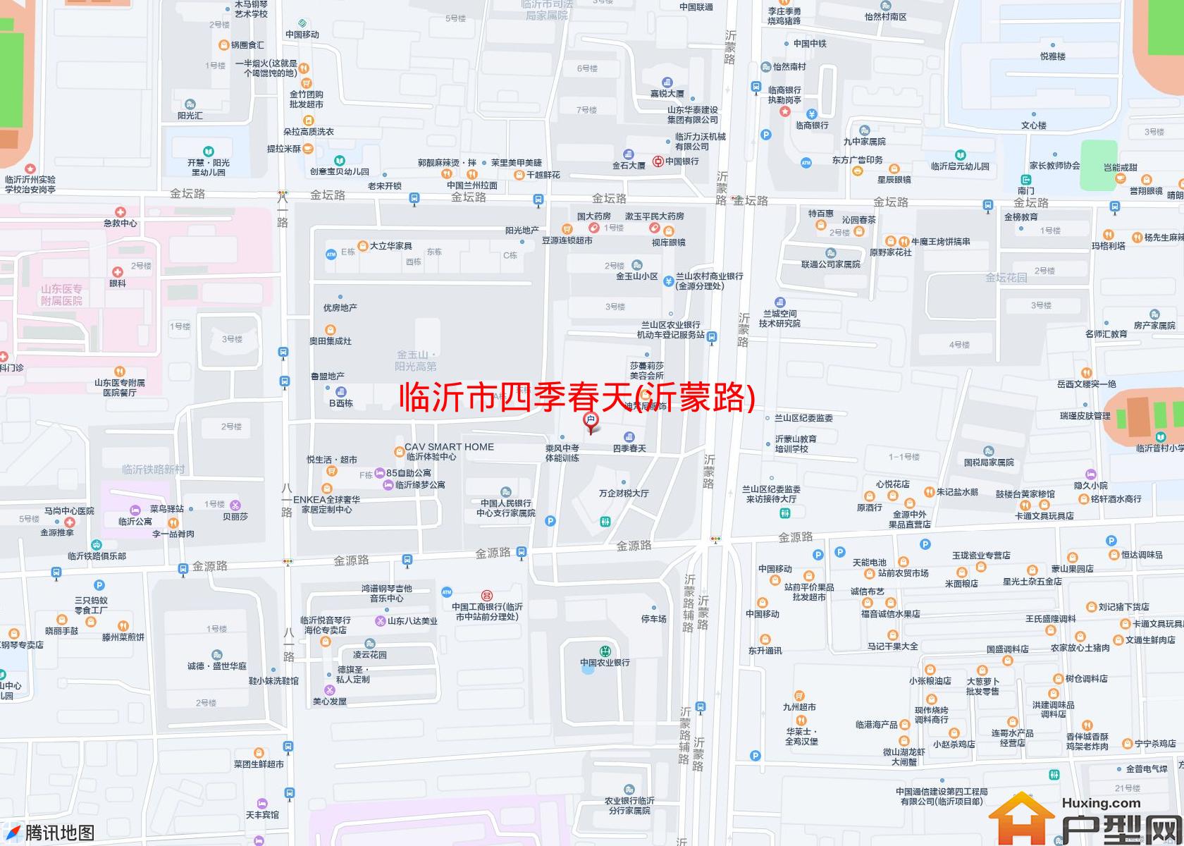 四季春天(沂蒙路)小区 - 户型网