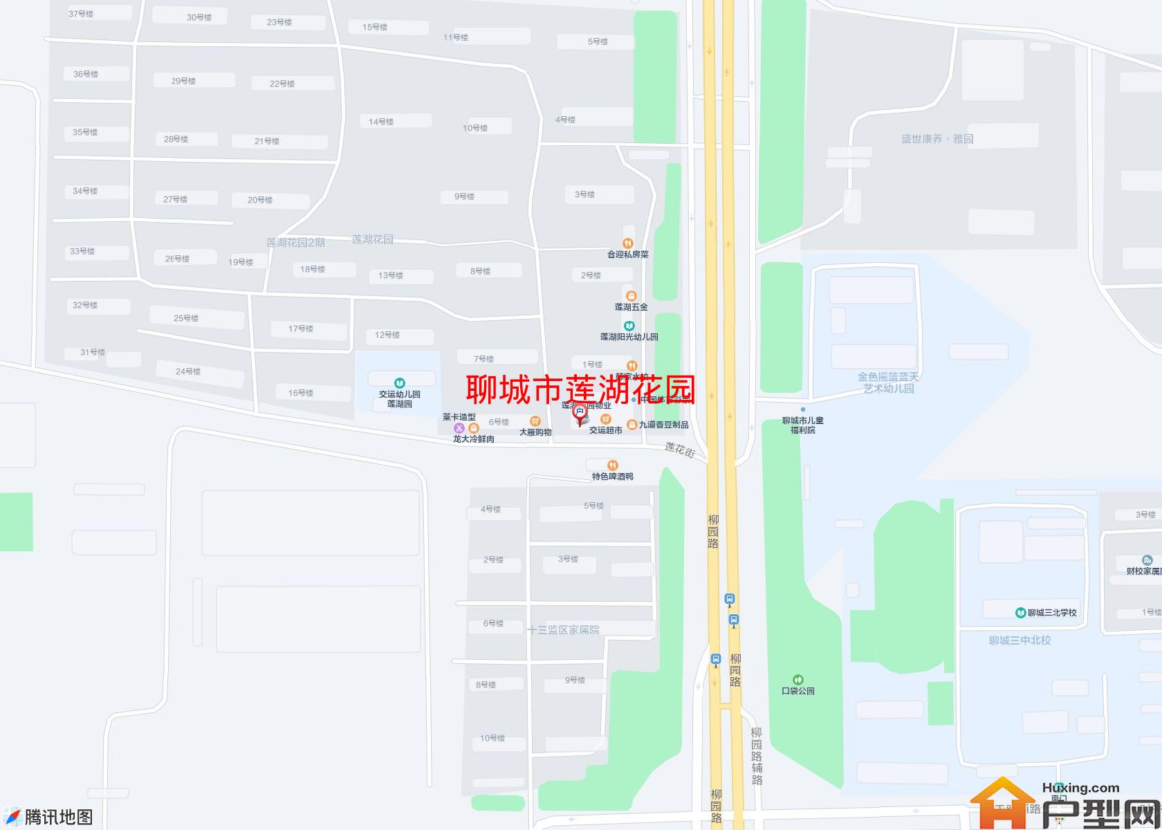 莲湖花园小区 - 户型网
